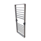 Clothes Drying Rack With Aluminum Frame Garment Space-Saving Vertical Design Folds Completely Flat - Image 5