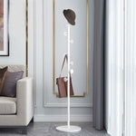 Clothing Rack with Streamlined Vertical Design and Hooks - Image 3