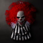 Clown Mask Hanging Halloween Decorations Wreath - Image 5