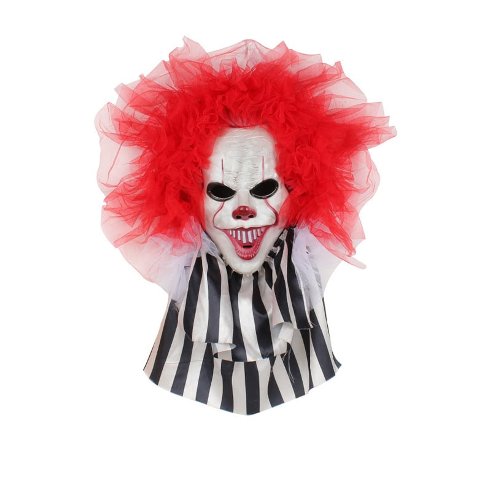 Clown Mask Hanging Halloween Decorations Wreath - Image 6