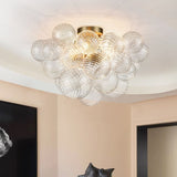 Cluster Chandelier Modern Bubble Glass Ceiling Light - Image 10