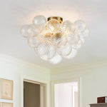 Cluster Chandelier Modern Bubble Glass Ceiling Light - Image 11