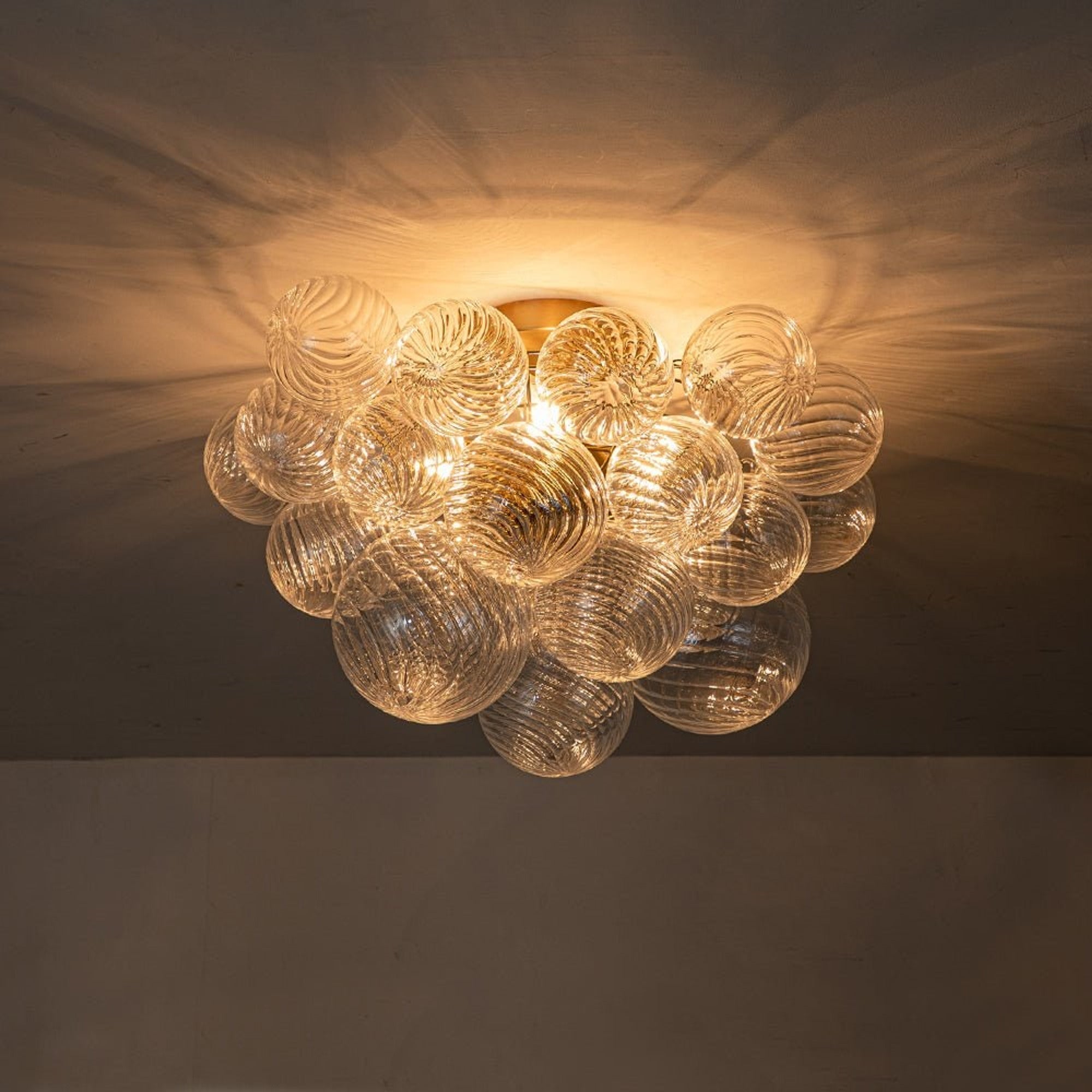 Cluster Chandelier Modern Bubble Glass Ceiling Light - Image 15