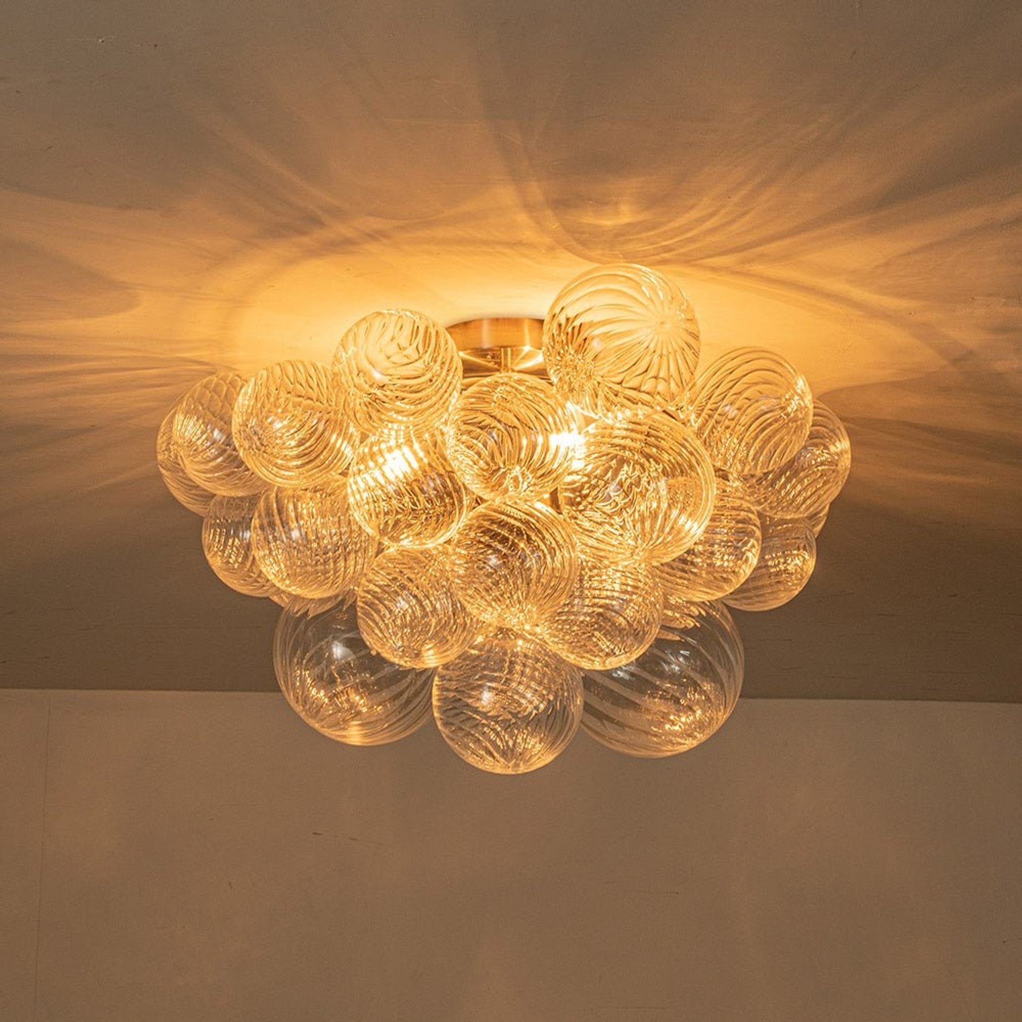 Cluster Chandelier Modern Bubble Glass Ceiling Light - Image 16
