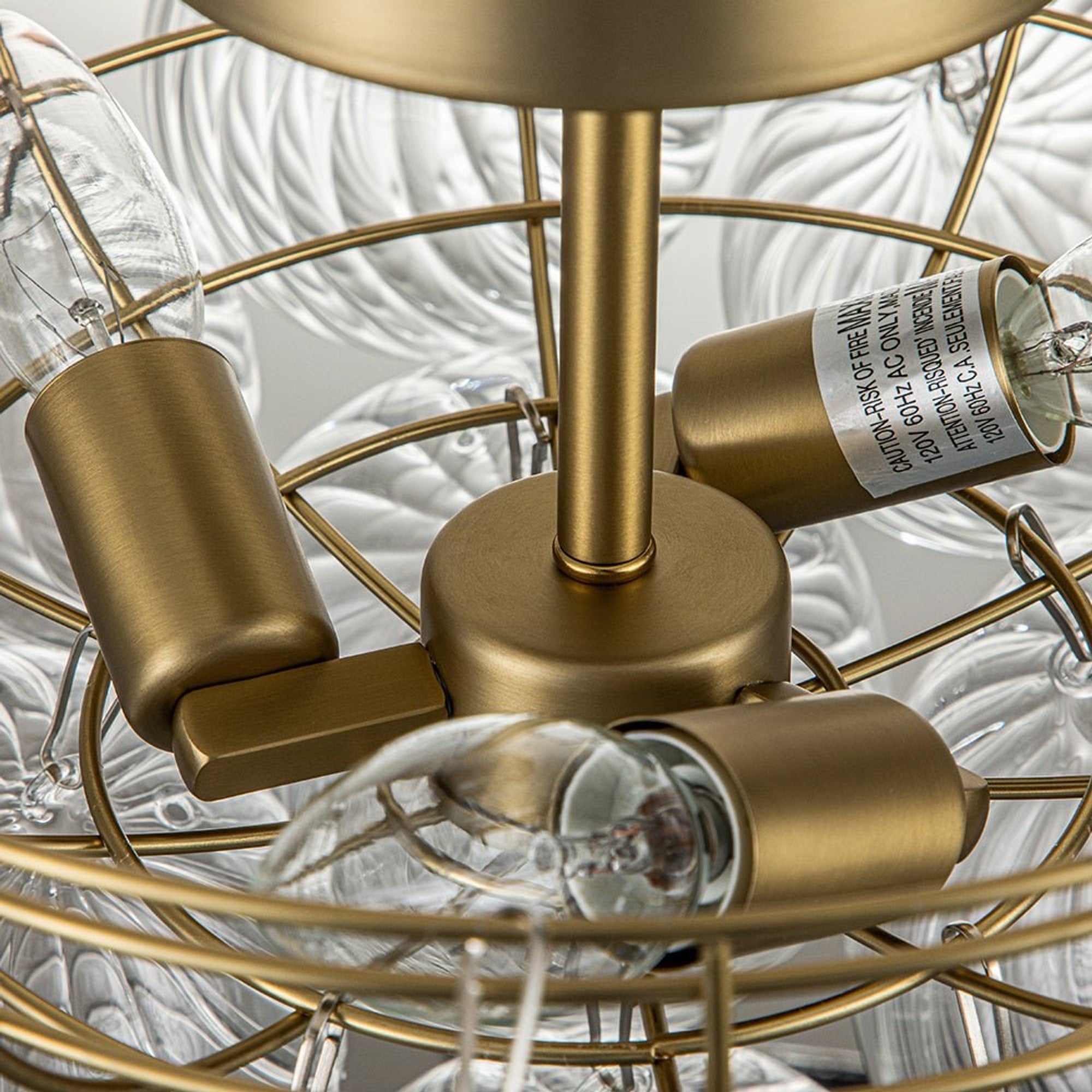 Cluster Chandelier Modern Bubble Glass Ceiling Light - Image 22