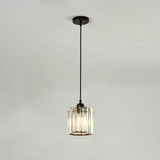 Cluster Pendant Light Adjustable Cylindrical Glass Shade - Image 13