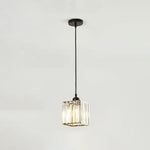 Cluster Pendant Light Cylindrical Glass Adjustable Suspension - Image 15