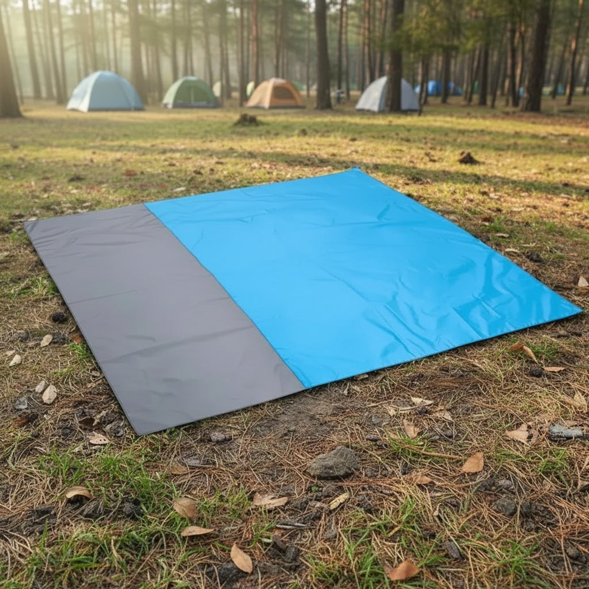 Coastline Extra-Large Waterproof Outdoor Beach Blanket - Image 1