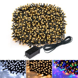 Coiled Outdoor Christmas LED Light String With Waterproof Design - Image 1