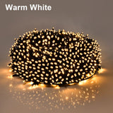 Coiled Outdoor Christmas LED Light String With Waterproof Design - Image 8
