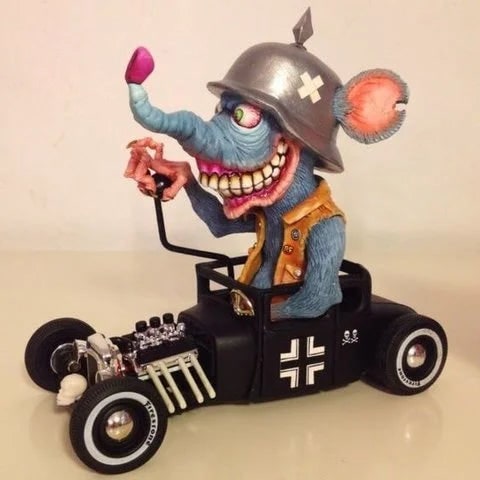 Collectible Toy Ed Big Daddy Roth Pop Culture Design Model - Image 6