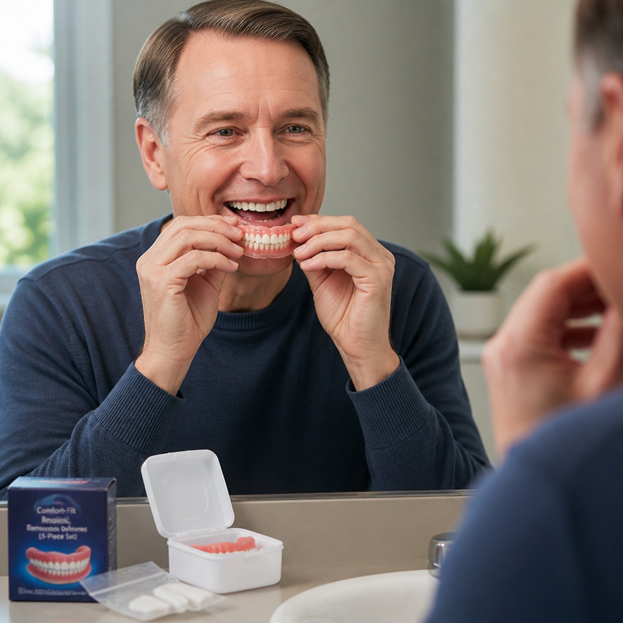 Comfort-Fit Removable Dentures For A Natural White Smile - Image 3