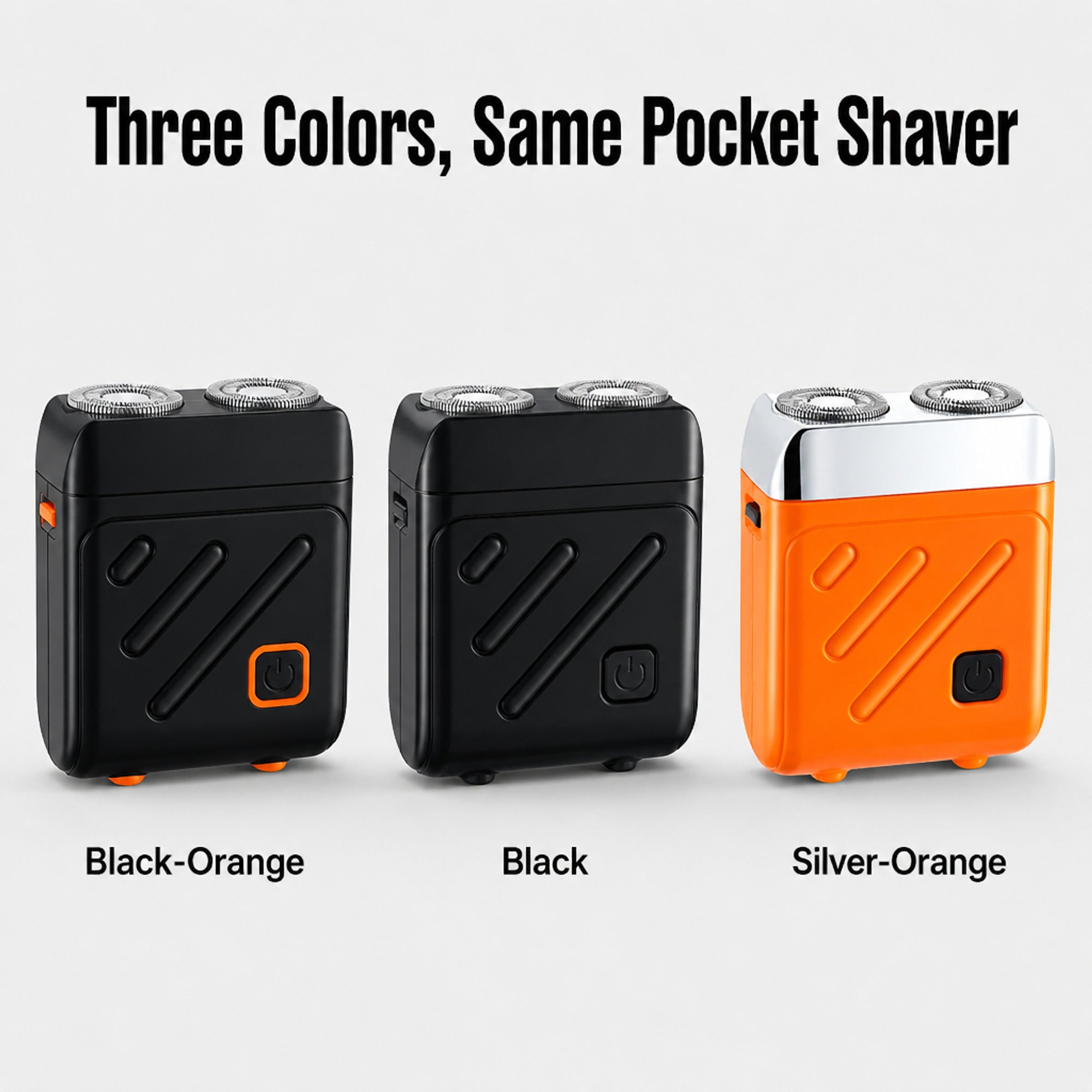 Compact Cube Pocket Shaver With Dual Rotary Heads - Image 8