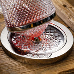 Crystal 360 Degree Rotating Wine Decanter - Image 4