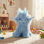 Cuddly Highland Cow Plush Toy With Shaggy Mane 25 Cm For Children And Adults - Image 9