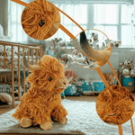Cuddly Highland Cow Plush Toy With Shaggy Mane 25 Cm For Children And Adults - Image 3