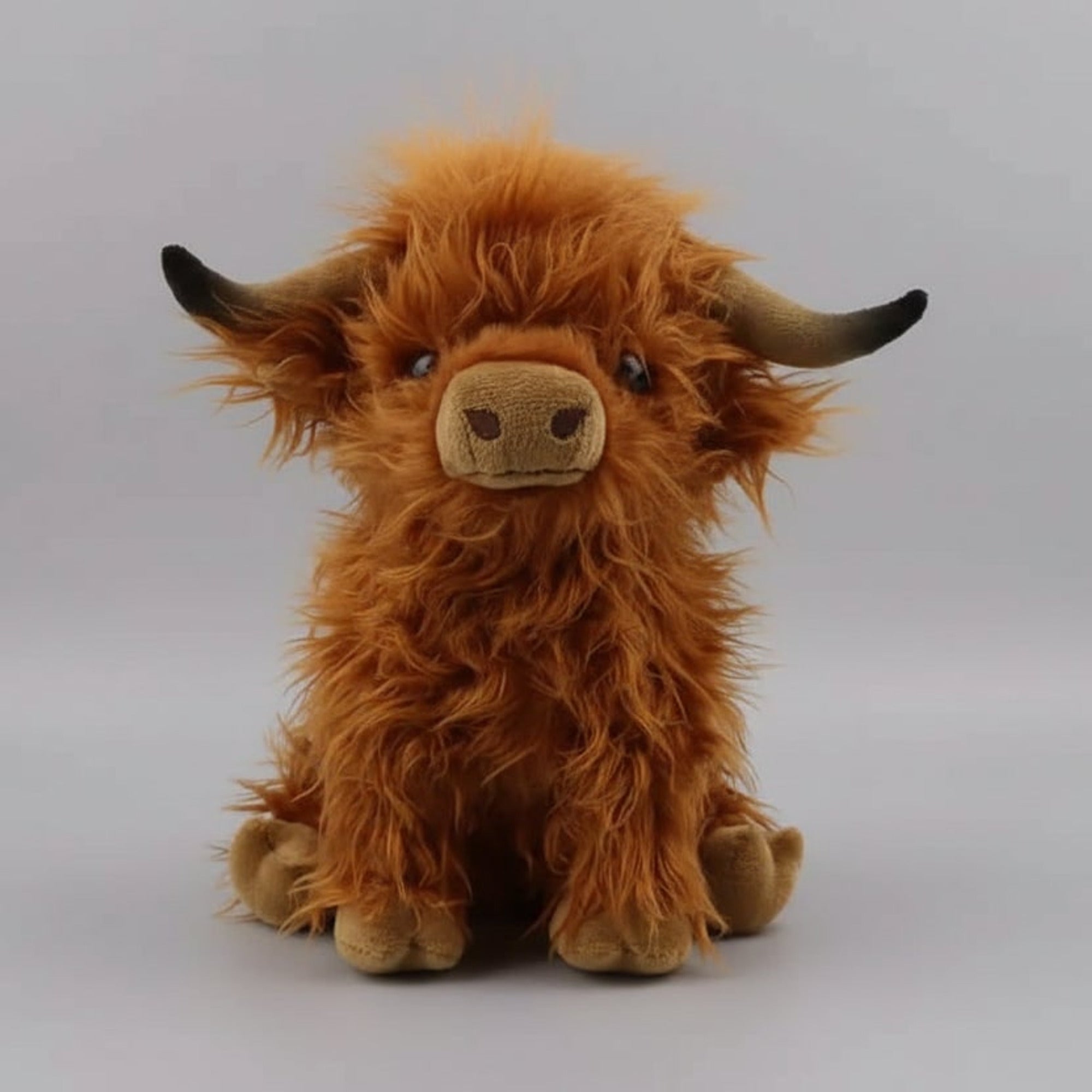 Cuddly Highland Cow Plush Toy With Shaggy Mane 25 Cm For Children And Adults - Image 5