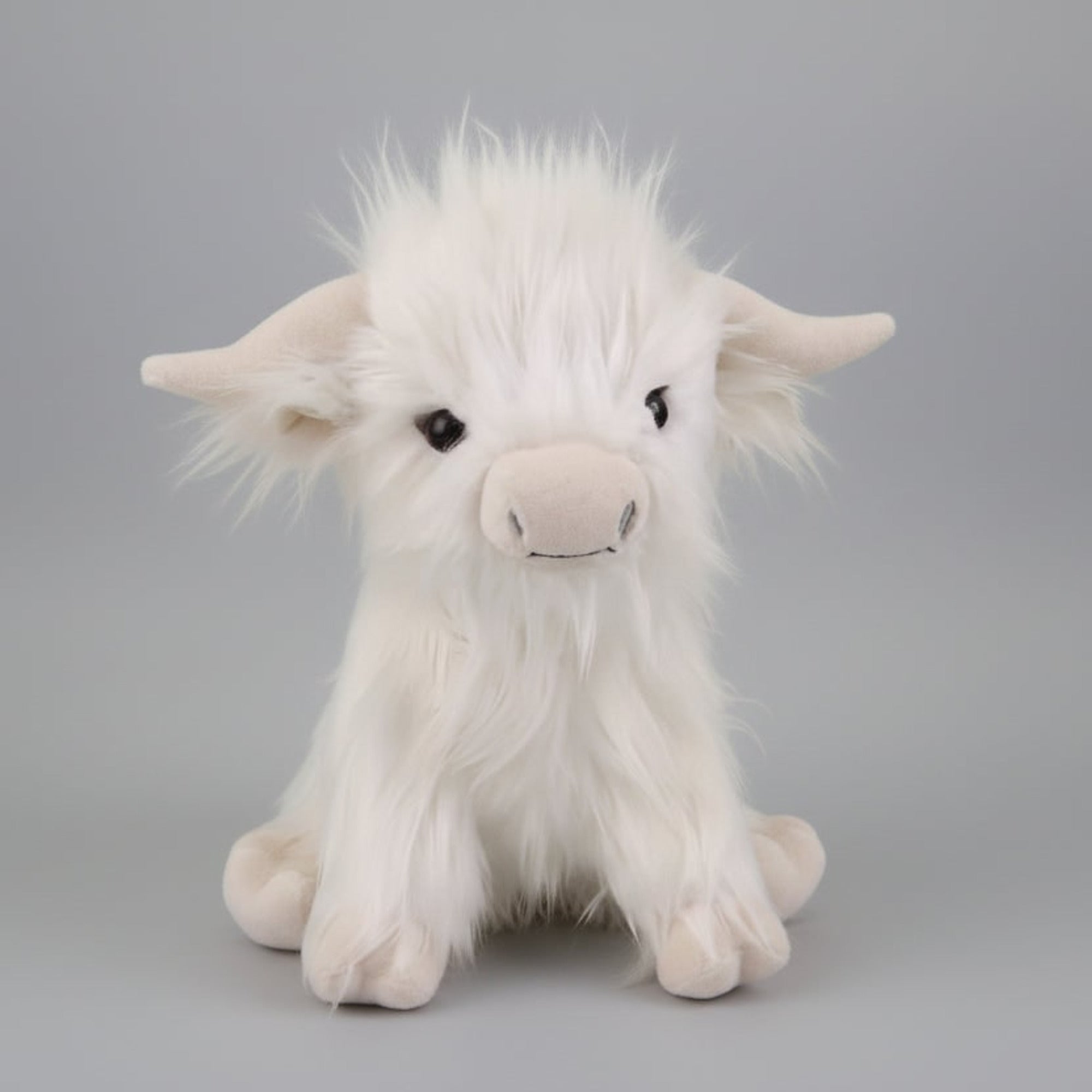 Cuddly Highland Cow Plush Toy With Shaggy Mane 25 Cm For Children And Adults - Image 8