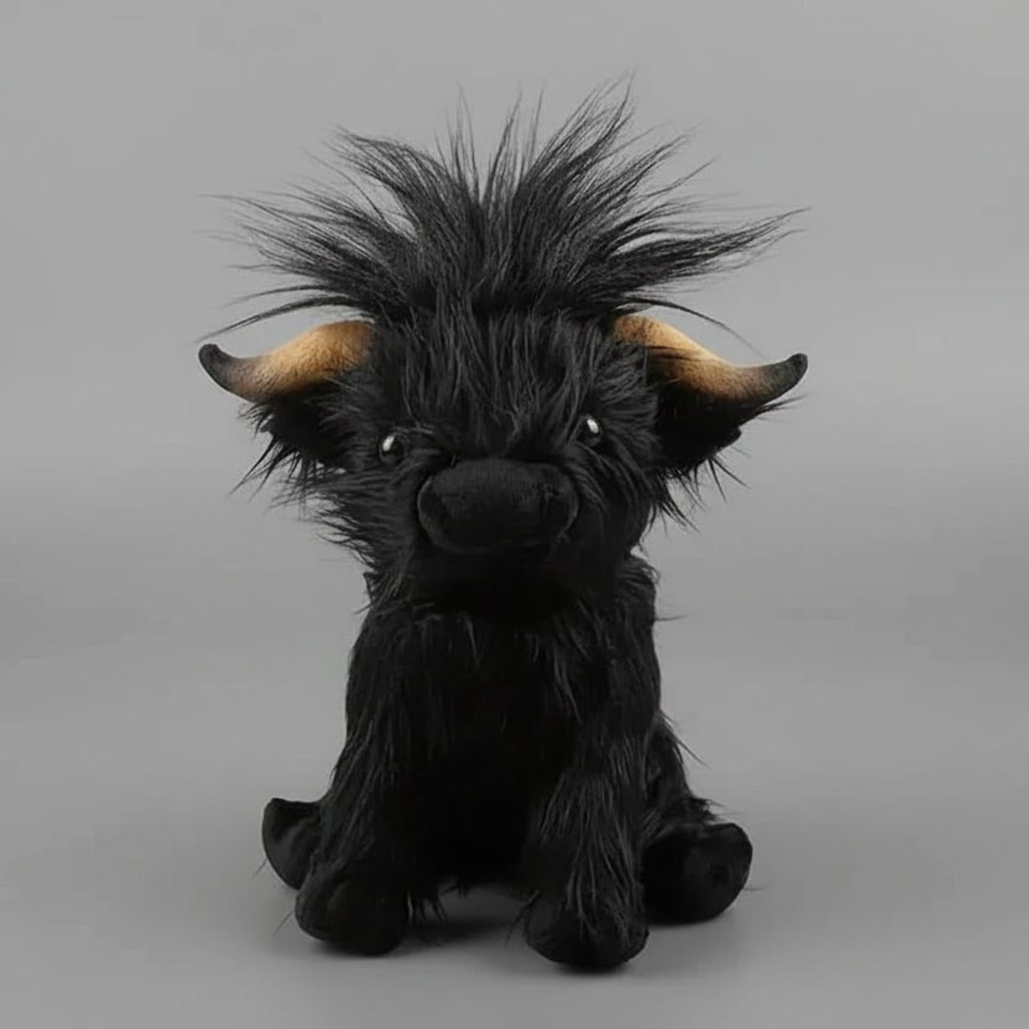 Cuddly Highland Cow Plush Toy With Shaggy Mane 25 Cm For Children And Adults - Image 7