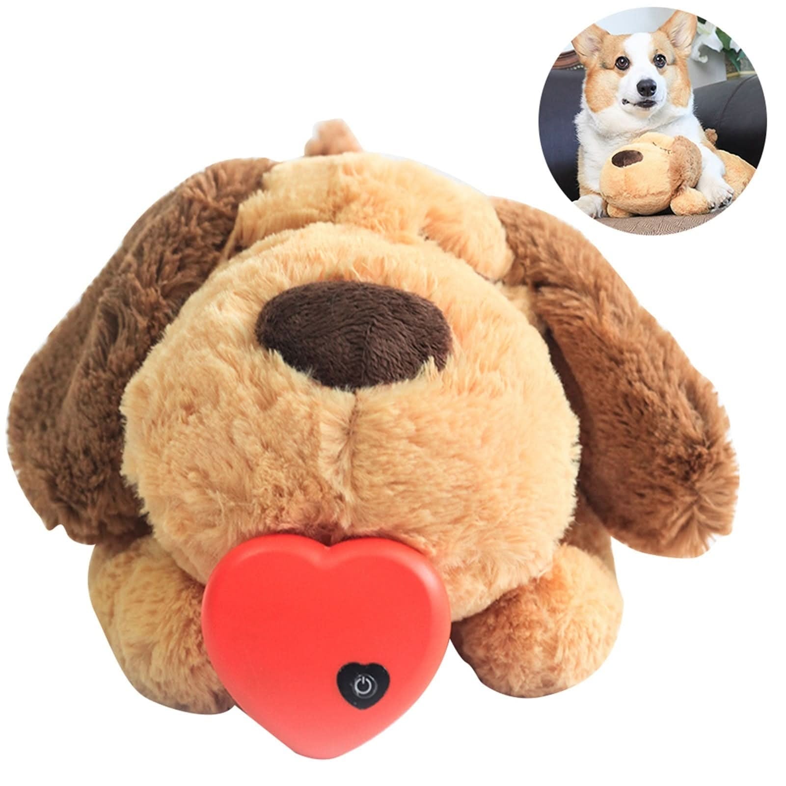 Cuddly Plush Toy With Heartbeat For Puppies - Image 2