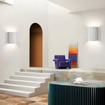 Nordic Resin Striped Wall Sconce LED 1-light Lasson Living