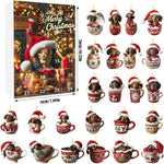 Dachshund Christmas Dog Advent Calendar With 24 Daily Toy Surprises - Image 6