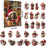 Dachshund Christmas Dog Advent Calendar With 24 Daily Toy Surprises - Image 6
