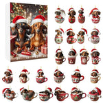 Dachshund Christmas Dog Advent Calendar With 24 Daily Toy Surprises - Image 7