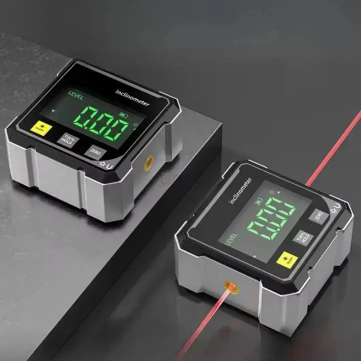 Digital Inclinometer With Clear Display And Laser Projection For Accurate Angle Measurement - Image 3