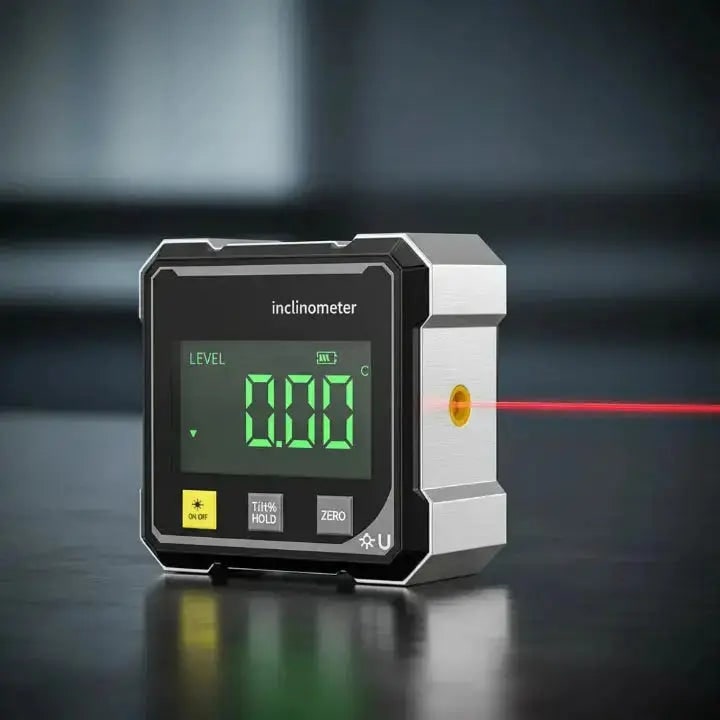 Digital Inclinometer With Clear Display And Laser Projection For Accurate Angle Measurement - Image 4