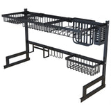 Dish Drying Rack Over Kitchen Sink Stainless Steel With Huge Room Saving Storage - Image 4
