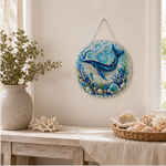 Diy Layered Bead Pearl Art Kit With Round Hanging Plate - Image 12