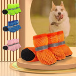Dog Shoes With Non-Slip Sole And Adjustable Straps For Paw Protection - Image 1