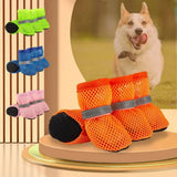 Dog Shoes With Non-Slip Sole And Adjustable Straps For Paw Protection - Image 1