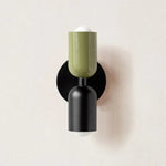 Modern Metal Cylinder LED Wall Sconce 2-Light Lasson Living