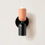Modern Metal Cylinder LED Wall Sconce 2-Light Lasson Living
