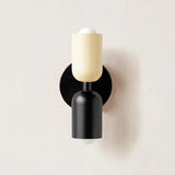 Modern Metal Cylinder LED Wall Sconce 2-Light Lasson Living