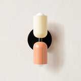 Modern Metal Cylinder LED Wall Sconce 2-Light Lasson Living
