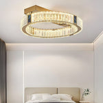 Double Ring Crystal LED Chandelier - Image 3
