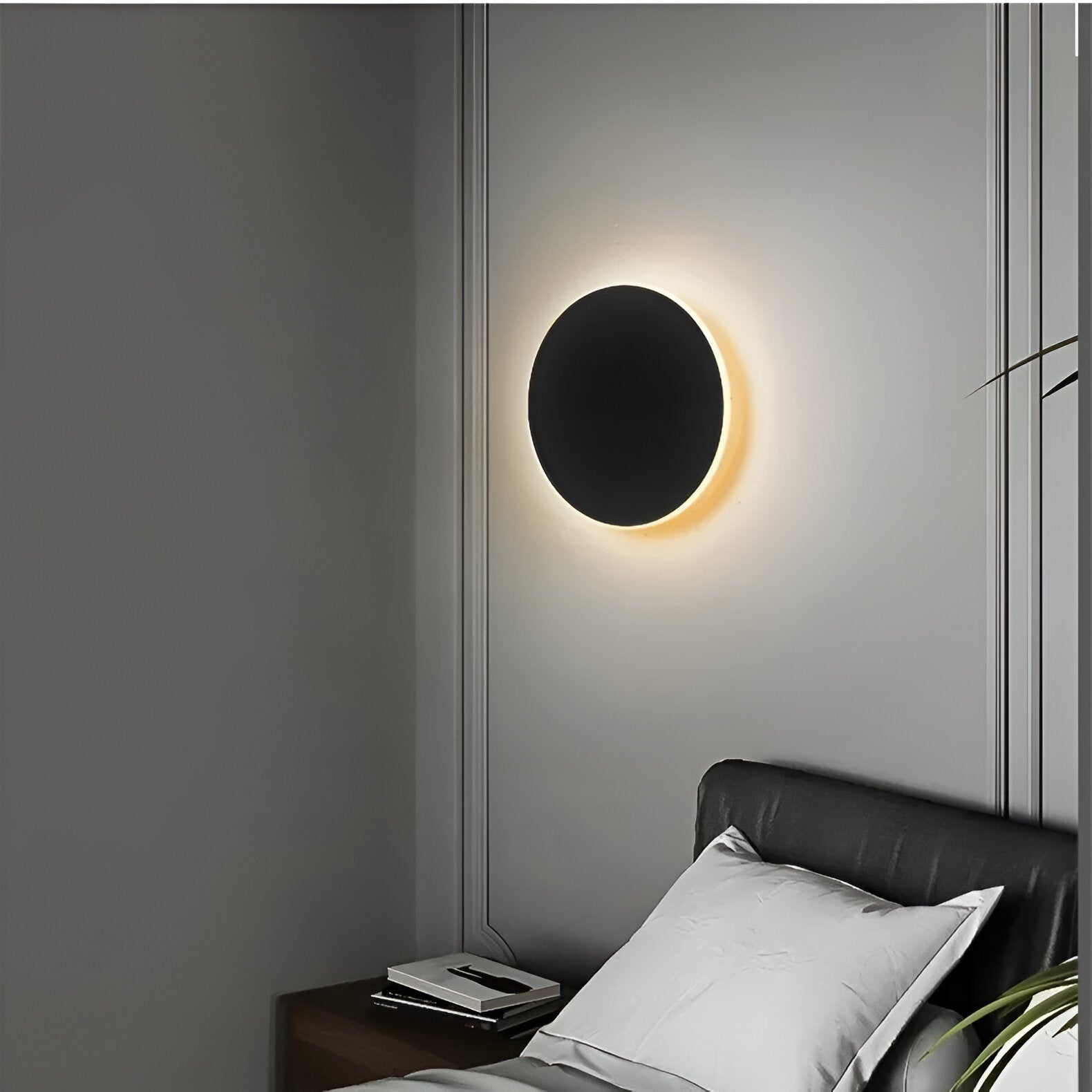 Modern Nordic Round LED Sconce 1-Light Lasson Living