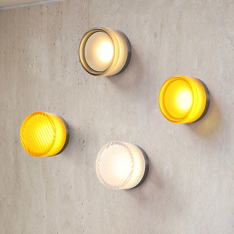 Nordic Acrylic Dimple Wall Sconce LED 1-light Lasson Living