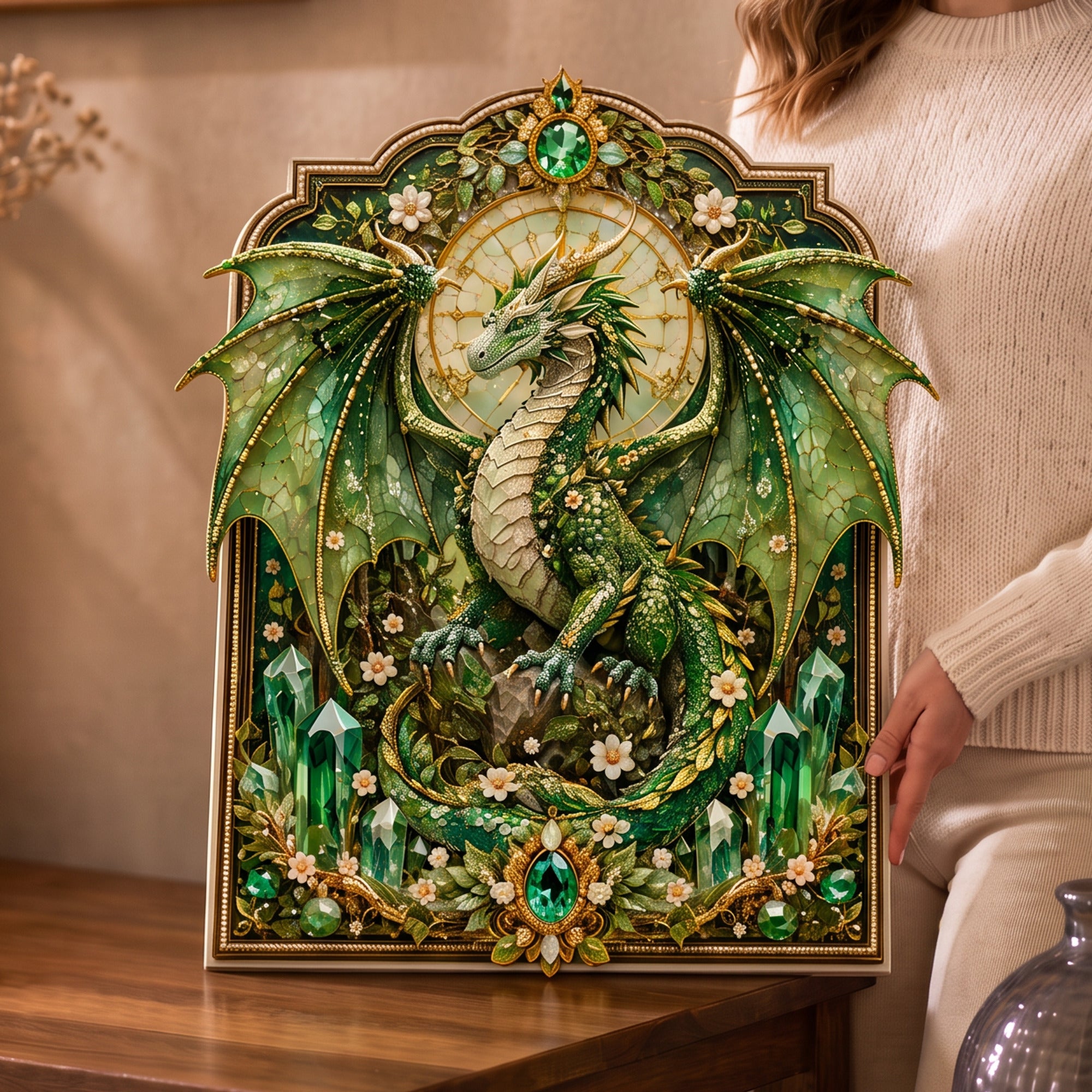 Dragonelle Diamond 3D Crystal Dragon Art Kit - Image 7