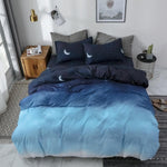 Duvet Cover Set Reversible Starry Gradient Microfiber - Image 2