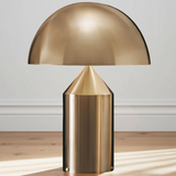Nordic Brass Dome LED Table Lamp 3-Light Lasson Living
