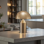 Nordic Brass Dome LED Table Lamp 3-Light Lasson Living