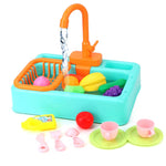 Educational Play Sink With Working Water Tap And Play Food - Image 2