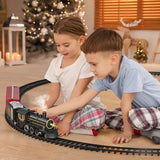 Electric Christmas Train Set With Flexible Tracks For Festive Fun - Image 5