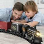 Electric Christmas Train Set With Flexible Tracks For Festive Fun - Image 2