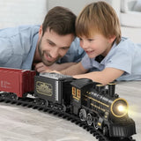 Electric Christmas Train Set With Flexible Tracks For Festive Fun - Image 2