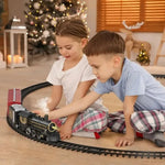 Electric Christmas Train Set With Flexible Tracks For Festive Fun - Image 3
